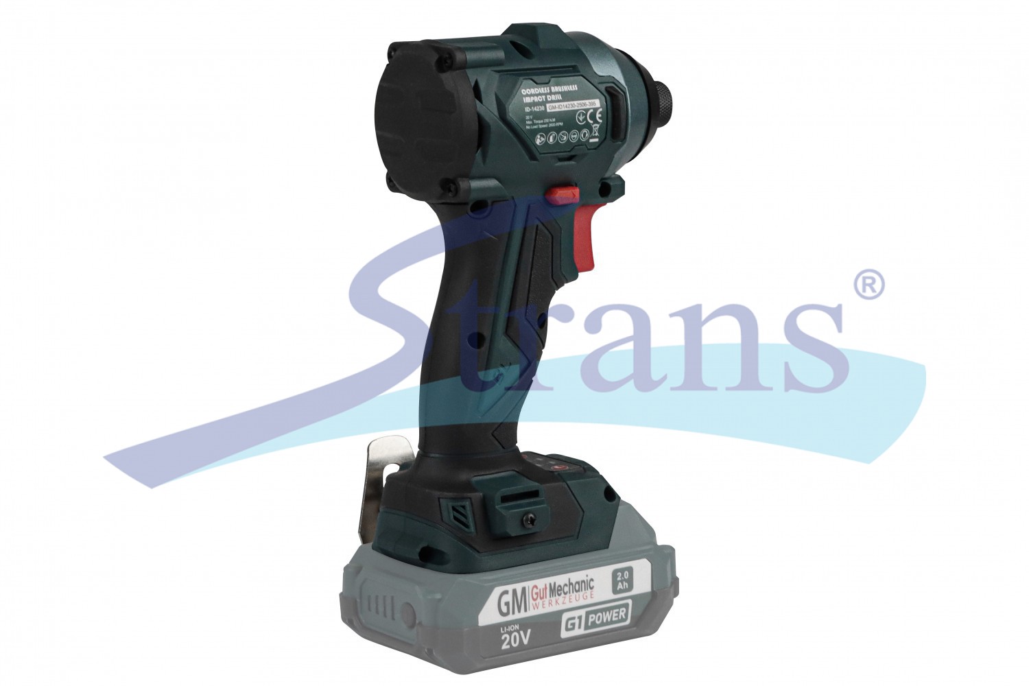 Гвинтоверт Ударний Акумуляторний Безщітковий Gut Mechanic 20V, 1/4